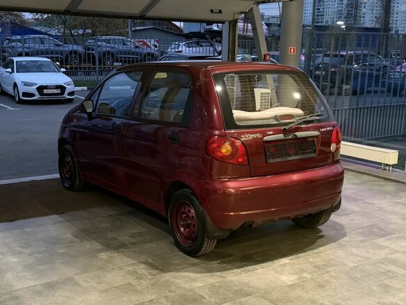 2007 Daewoo Matiz II Рестайлинг, красный, 179000 рублей - вид 4