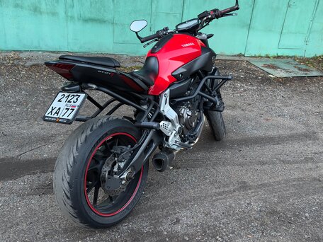 2015 Yamaha MT-07 (FZ-07), красный, 470000 рублей, вид 5