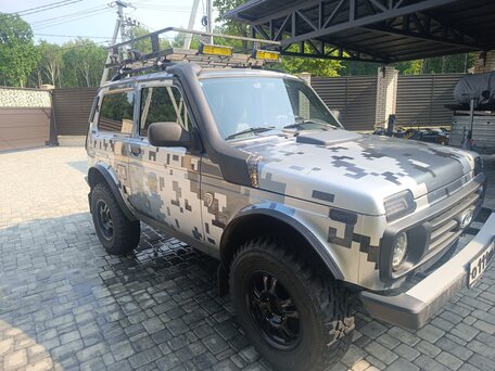 2018 Lada (ВАЗ) 2121 (4x4) Bronto I Рестайлинг, голубой, 900000 рублей, вид 1