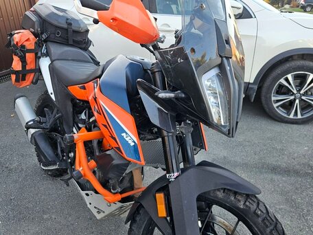 2022 KTM 390 Adventure, оранжевый, 650000 рублей, вид 5