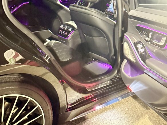 2022 Mercedes-Benz S-Класс 400 d 4MATIC VII (W223), чёрный, 9715000 рублей - вид 14