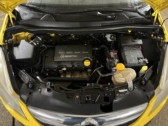 2013 Opel Corsa D Рестайлинг II, жёлтый, 400000 рублей - вид 8