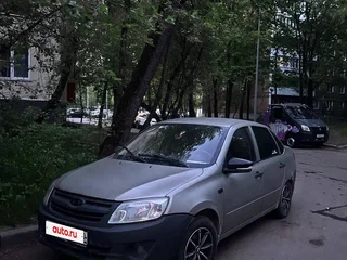 2012 Lada (ВАЗ) Granta I, серый, 160000 рублей, вид 1