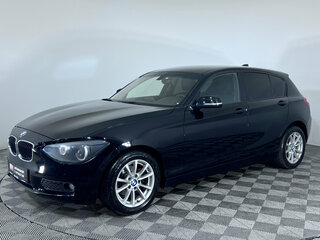 2013 BMW 1 серии 116i II (F20/F21), чёрный, 997000 рублей, вид 1