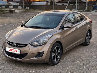 2012 Hyundai Elantra V (MD), золотистый, 750000 рублей, вид 1