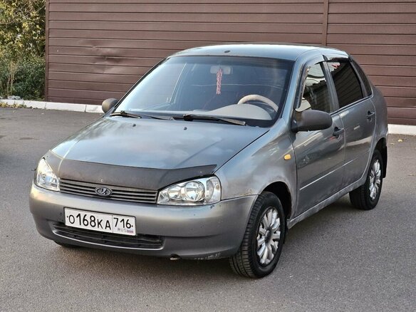 2008 Lada (ВАЗ) Kalina I, серебристый, 110000 рублей - вид 2