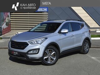 2013 Hyundai Santa Fe III, серебристый, 1748000 рублей, вид 1