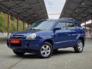 2005 Hyundai Tucson I, синий, 859900 рублей, вид 4