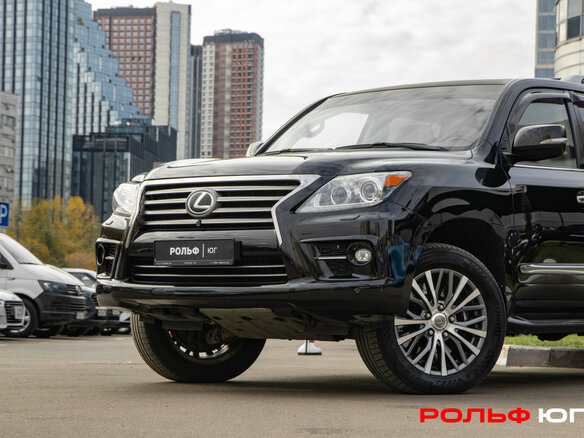 2013 Lexus LX 570 III Рестайлинг, чёрный, 3808000 рублей - вид 19