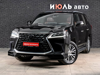 2016 Lexus LX 570 III Рестайлинг 2, чёрный, 6400000 рублей, вид 1