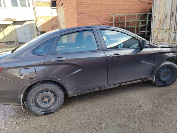 2016 Lada (ВАЗ) Vesta I, коричневый, 540000 рублей - вид 1