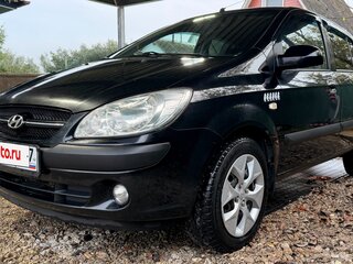 2007 Hyundai Getz I Рестайлинг, чёрный, 595000 рублей, вид 3