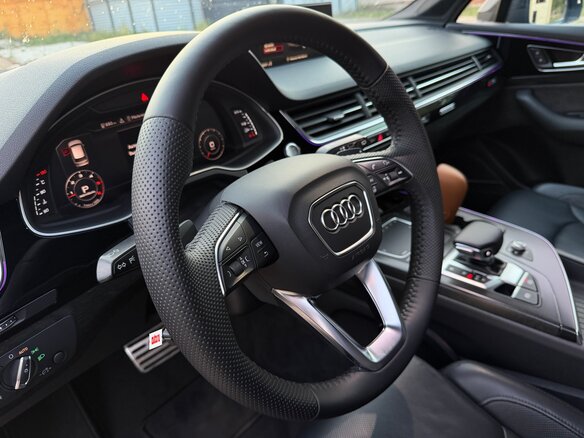 2019 Audi Q7 II (4M), чёрный, 5100000 рублей - вид 25