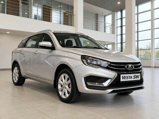 2026 Lada (ВАЗ) Vesta SW I Рестайлинг (NG), серебристый, 1917585 рублей, вид 3