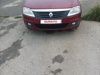 2011 Renault Logan I Рестайлинг, красный, 570000 рублей, вид 2
