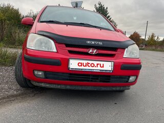 2004 Hyundai Getz I, красный, 415000 рублей, вид 2