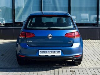 2013 Volkswagen Golf VII, голубой, 860000 рублей, вид 4