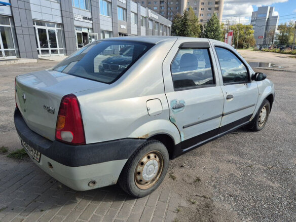 2006 Renault Logan I, серый, 199900 рублей - вид 5