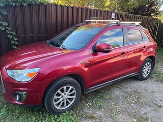 2014 Mitsubishi ASX I Рестайлинг, красный, 950000 рублей, вид 3