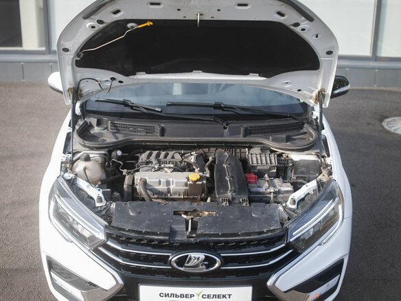 2023 Lada (ВАЗ) Vesta I Рестайлинг (NG), белый, 1110000 рублей - вид 17