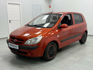 2008 Hyundai Getz I Рестайлинг, красный, 650000 рублей, вид 1