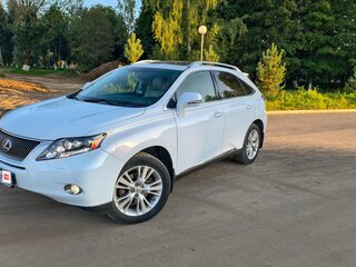 2009 Lexus RX 450h III, белый, 1800000 рублей, вид 1