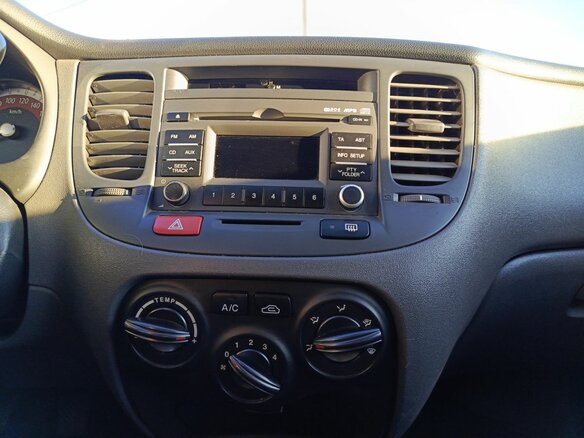 2010 Kia Rio II Рестайлинг, голубой - вид 17