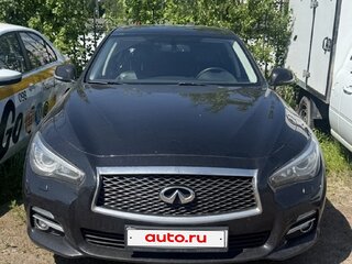 2014 Infiniti Q50 I, чёрный, 1412840 рублей, вид 2