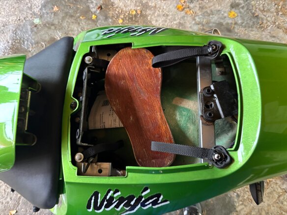 2004 Kawasaki ZX-9R Ninja, зелёный, 430000 рублей - вид 18