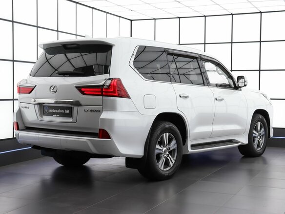 2017 Lexus LX 450d III Рестайлинг 2, белый - вид 4