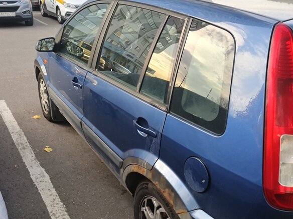 2007 Ford Fusion I Рестайлинг, синий, 245000 рублей - вид 5