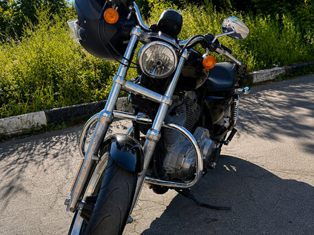 2012 Harley-Davidson Sportster 883, чёрный, 580000 рублей, вид 3