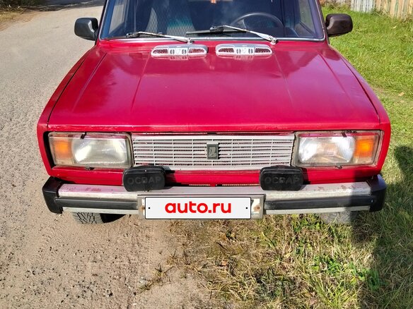 1993 Lada (ВАЗ) 2105, пурпурный, 120000 рублей - вид 1
