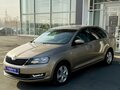 2017 Skoda Rapid I Рестайлинг, бежевый, 1250000 рублей