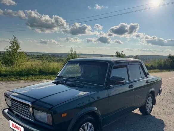 2004 Lada (ВАЗ) 2107, зелёный, 130000 рублей - вид 1
