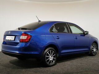 2019 Skoda Rapid I Рестайлинг, синий, 1250000 рублей, вид 5