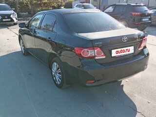 2011 Toyota Corolla X (E140, E150) Рестайлинг, чёрный, 1150000 рублей, вид 4