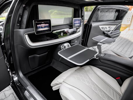2016 Mercedes-Benz Maybach S-Класс 500 I (X222), чёрный, 11700000 рублей, вид 5
