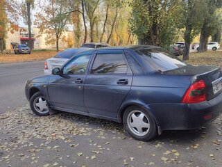 2008 Lada (ВАЗ) Priora I, чёрный, 185000 рублей, вид 3