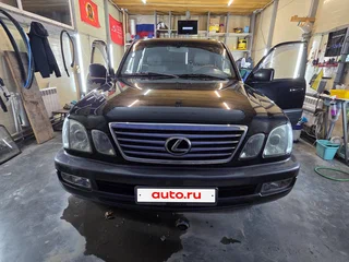 2003 Lexus LX 470 II Рестайлинг, чёрный, 1820000 рублей, вид 3
