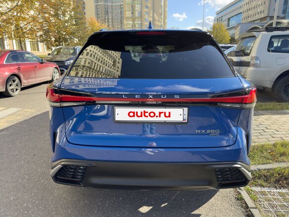 2023 Lexus RX 350 V, синий, 7777777 рублей - вид 9