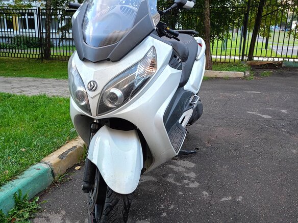 2014 Sym Maxsym 600, белый, 310000 рублей - вид 8