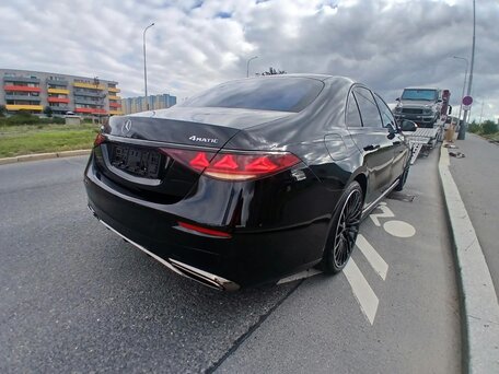 2026 Mercedes-Benz S-Класс 450 d Long 4MATIC VII (W223) Рестайлинг, чёрный, 25900000 рублей, вид 4