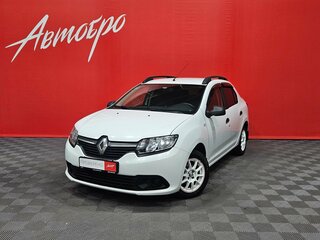 2017 Renault Logan II, белый, 845000 рублей, вид 1
