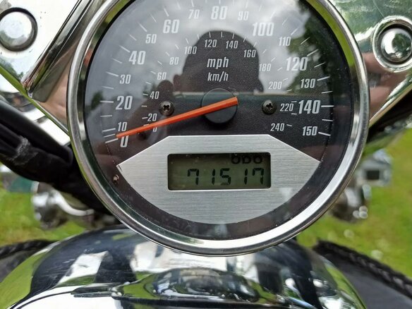 2002 Honda VTX 1800, пурпурный, 550000 рублей - вид 5