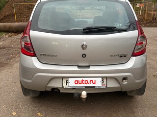 2012 Renault Sandero I, серебристый, 500000 рублей, вид 3