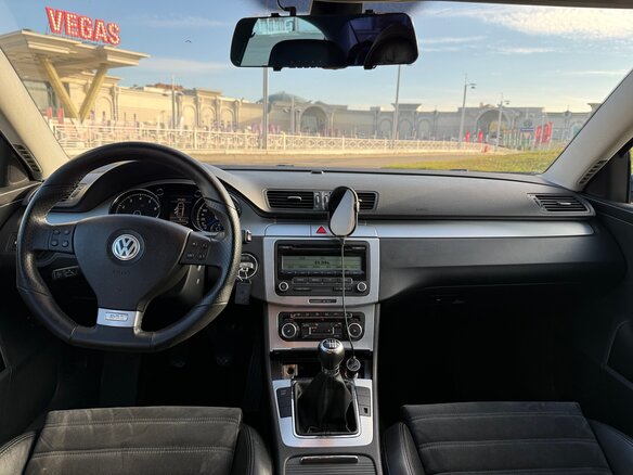 2008 Volkswagen Passat B6, синий, 790000 рублей - вид 14