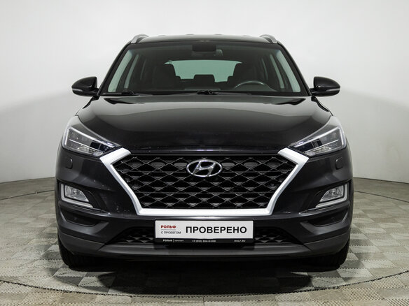 2018 Hyundai Tucson III Рестайлинг, чёрный - вид 1