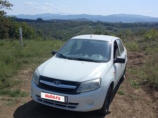 2014 Lada (ВАЗ) Granta I, белый, 370000 рублей, вид 1