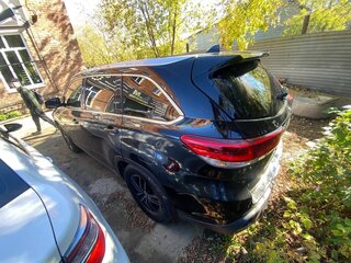 2017 Toyota Highlander III (XU50) Рестайлинг, чёрный, 2790000 рублей, вид 5